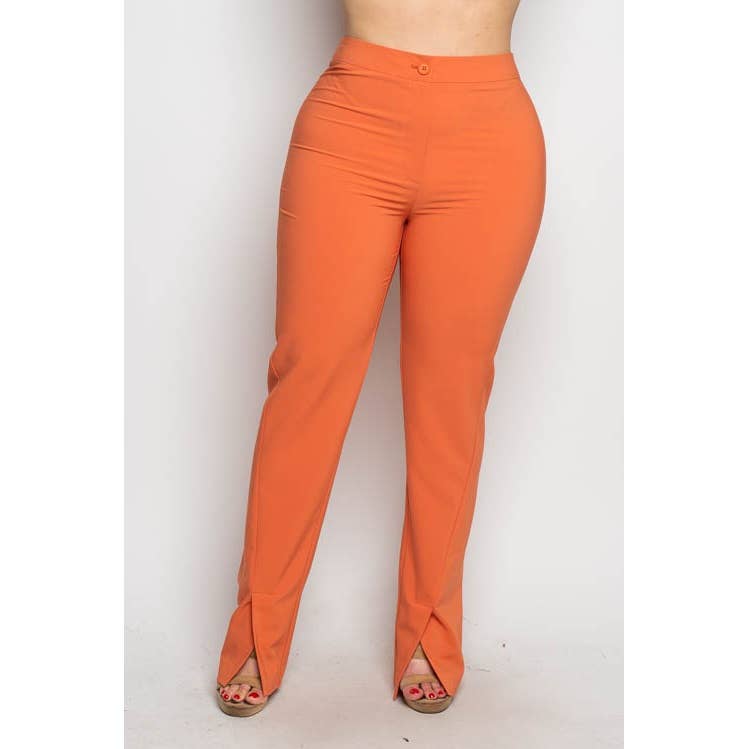 Split Hem Pants