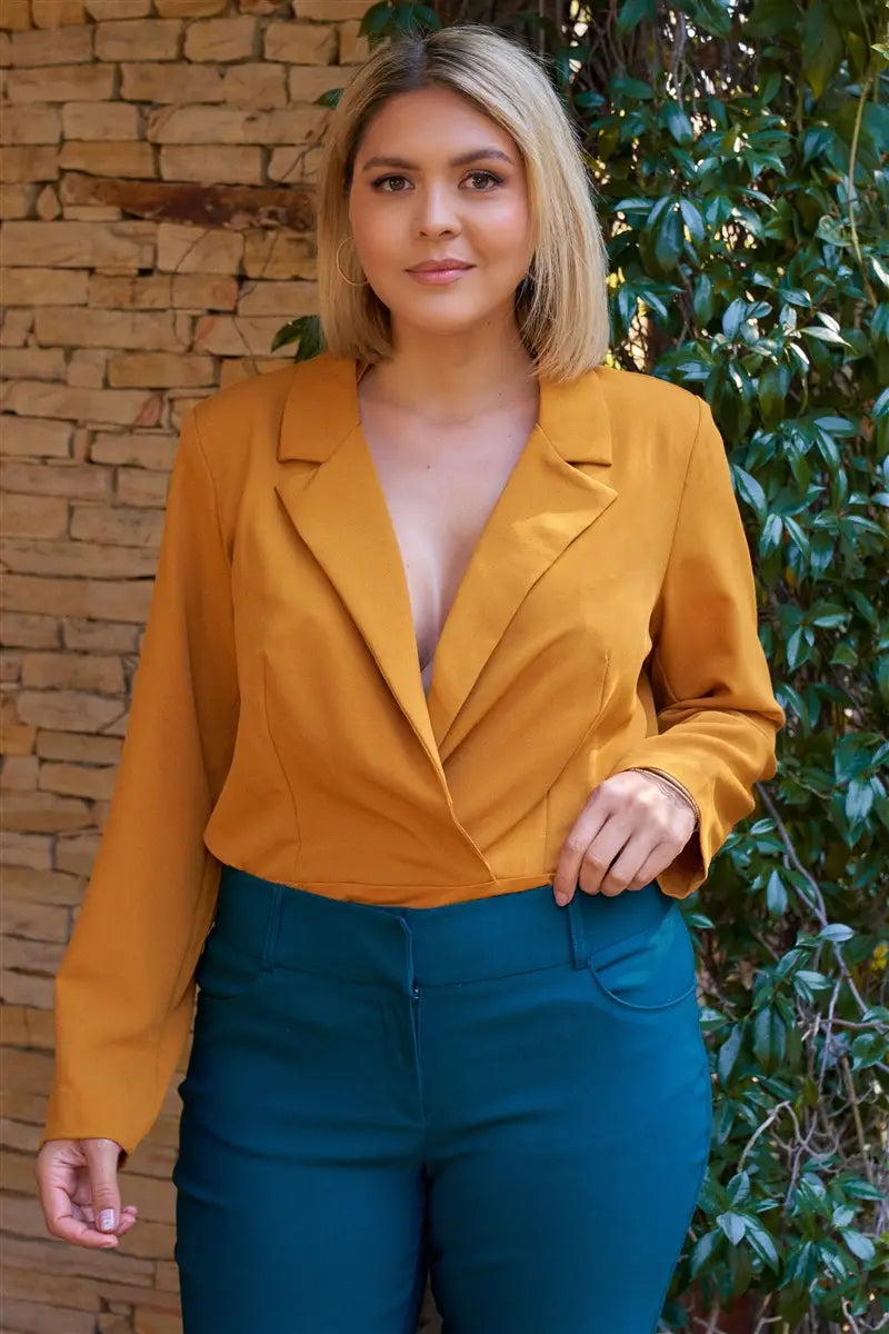 Golden Haze Blazer (Bodysuit)