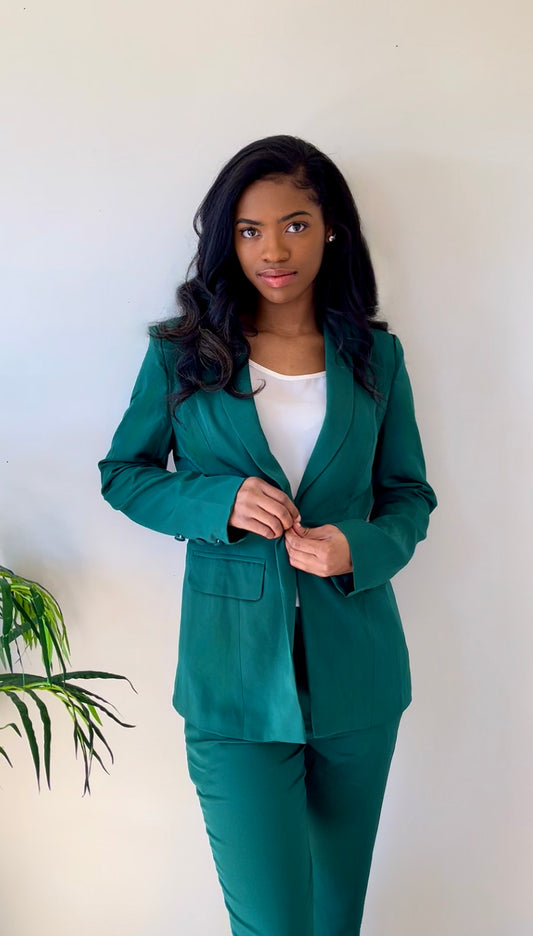 Classic Suit Set (Hunter Green)