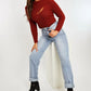 Heather Sweater (Rust)