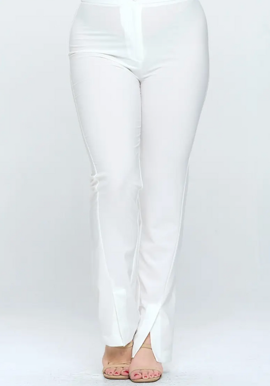 Split Hem Pants