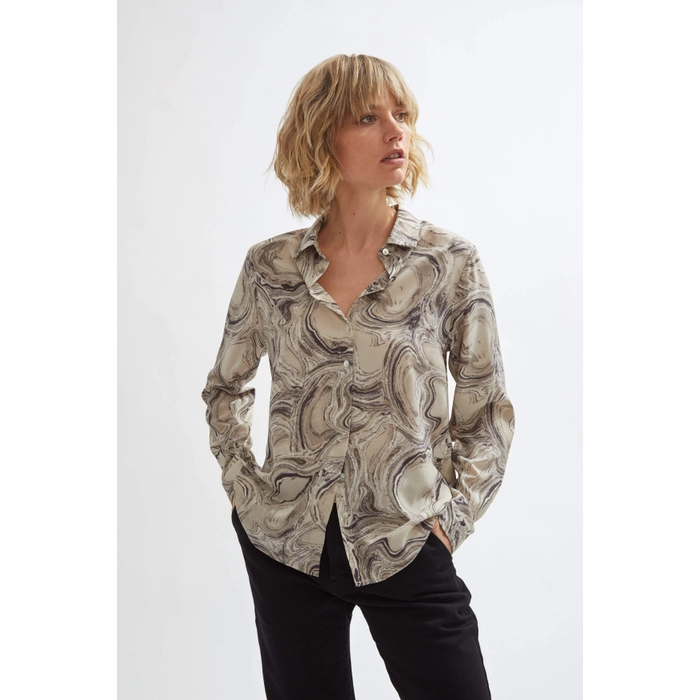 Floss Beige Blouse